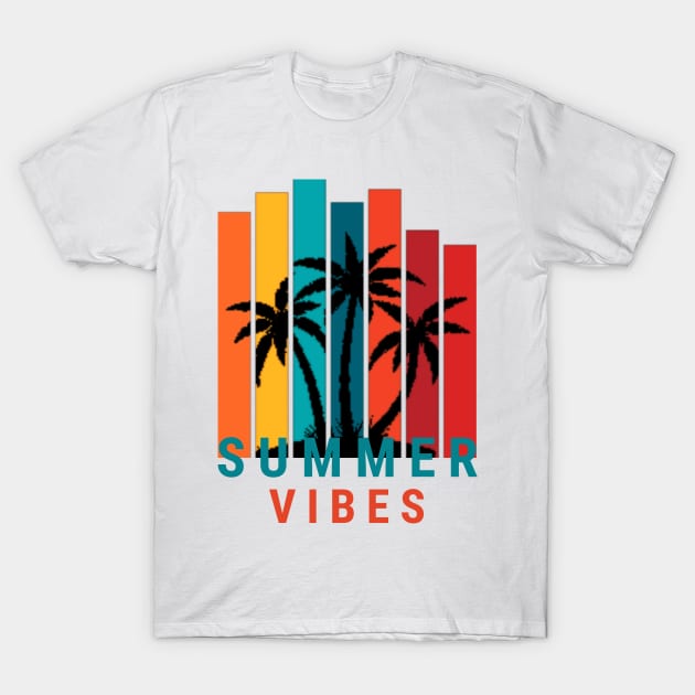 summer vibes T-Shirt by MahmoudHif